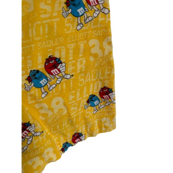 Vintage M&M Nascar Winner’s Circle Pajama Pants Size Small - Picture 3 of 6